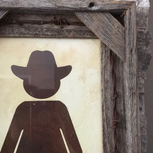 Wood framed art - Picture 2 of 8